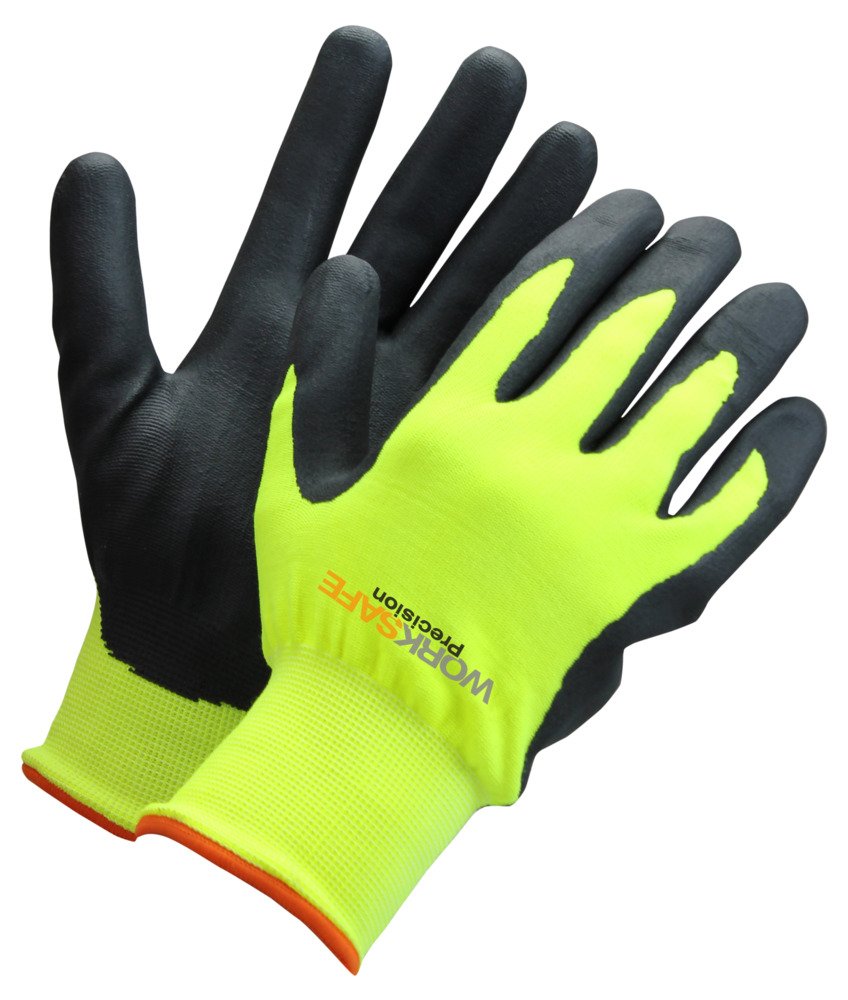 Handske Worksafe str. 10 Yellow